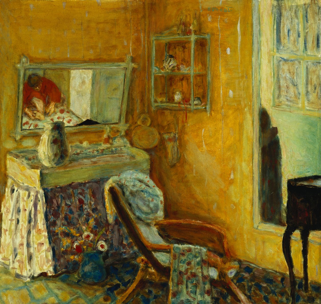 Wnętrze; Wnętrze autorstwa Pierre Bonnard