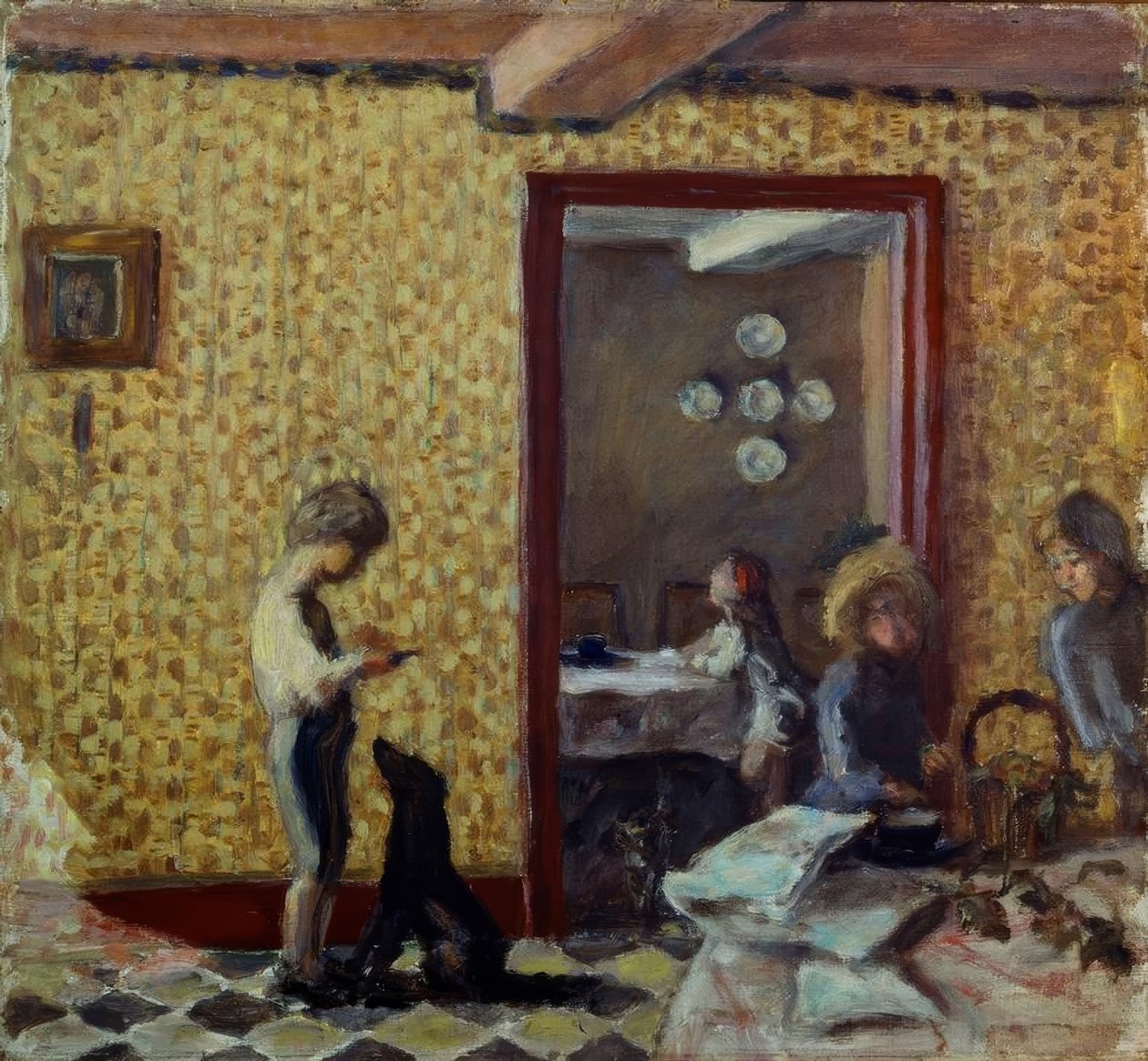 Wnętrze autorstwa Pierre Bonnard