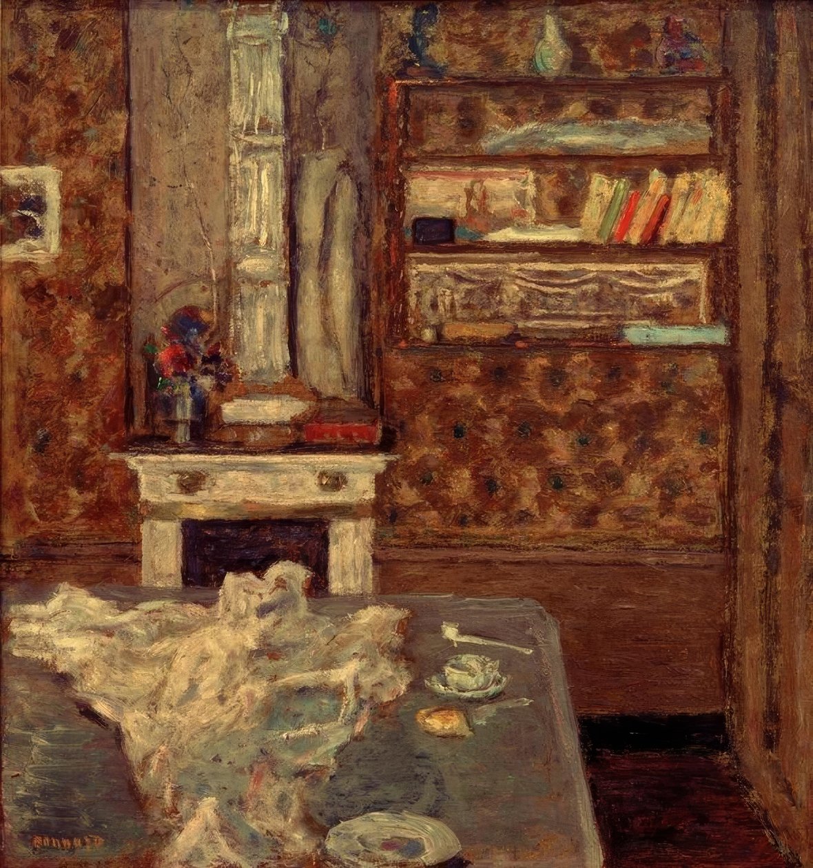 Wnętrze - Esszimmer autorstwa Pierre Bonnard
