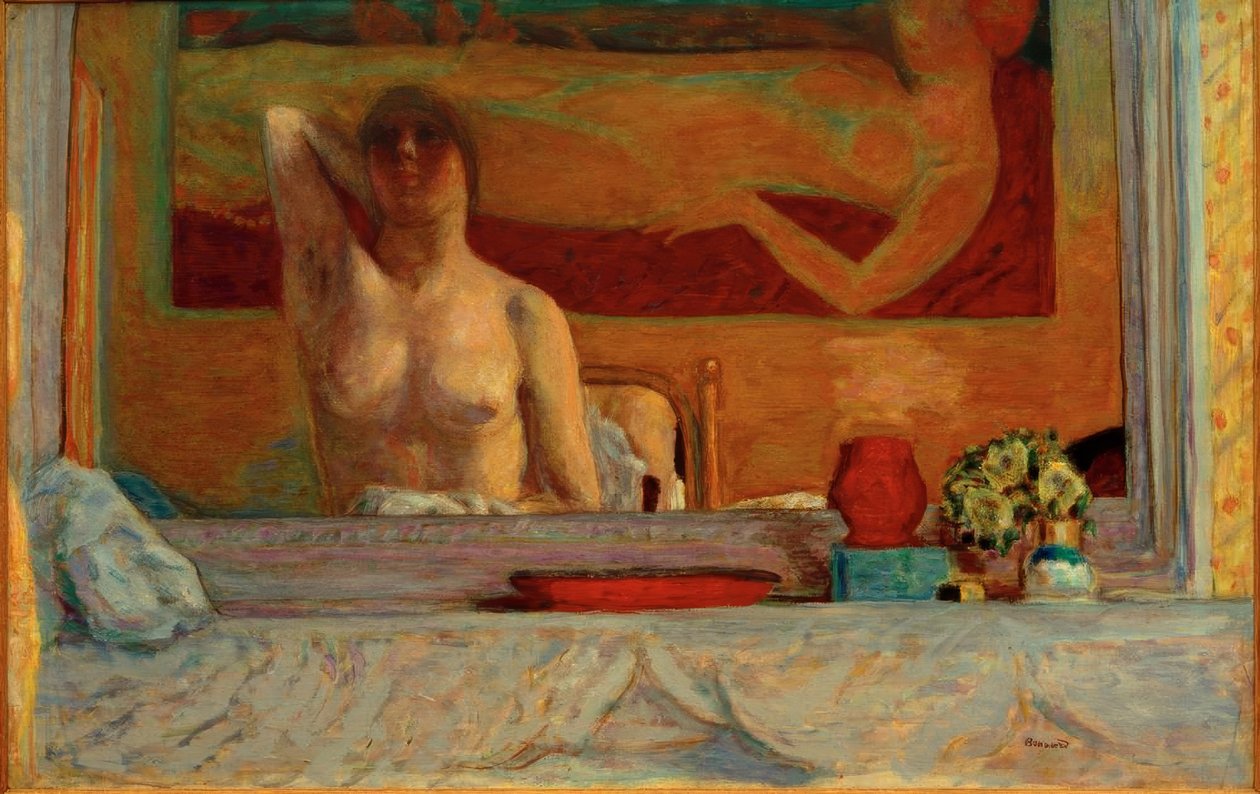 La Cheminée (Kobieta w toalecie) ” autorstwa Pierre Bonnard