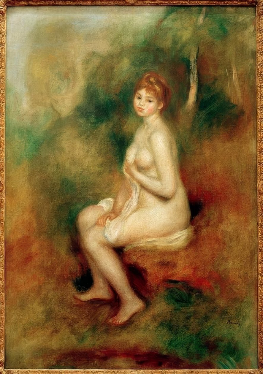 Czapla Kobieta autorstwa Pierre Bonnard