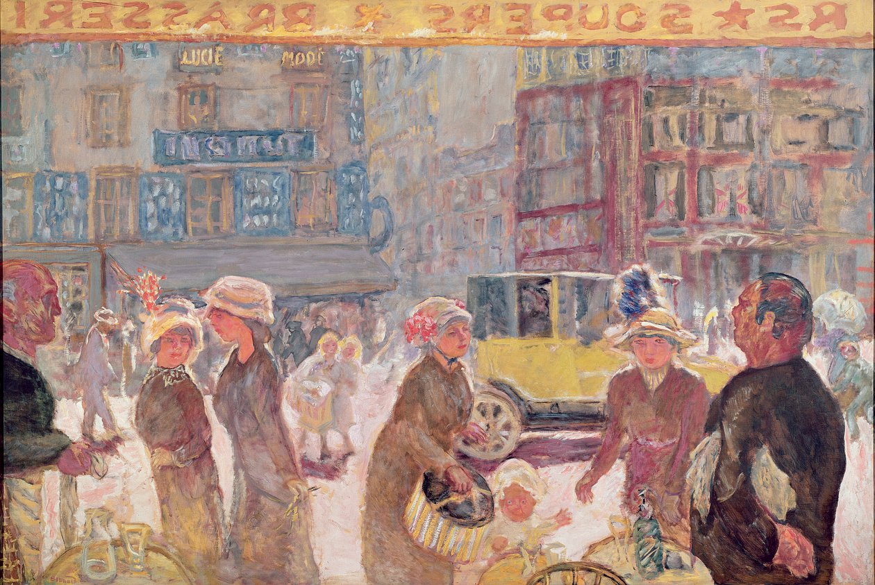 Plac Clichy, 1912 autorstwa Pierre Bonnard
