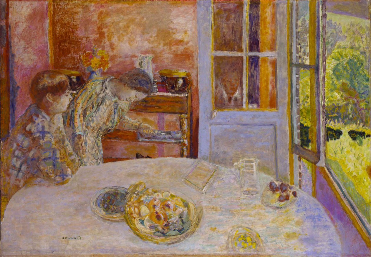 Jadalnia, Vernon, ok. 1930 1925. autorstwa Pierre Bonnard