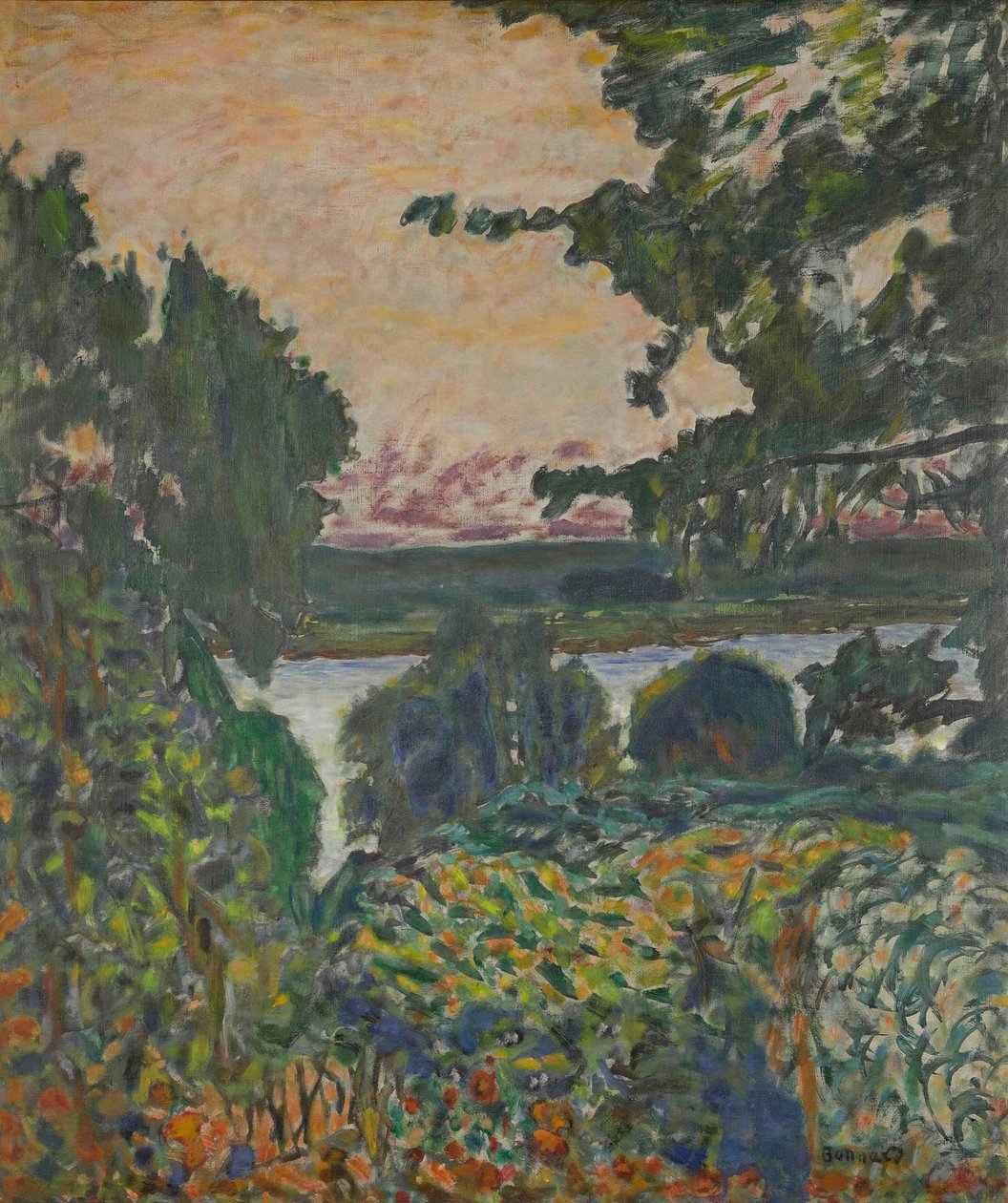 Sekwana w Vernon, 1915. autorstwa Pierre Bonnard