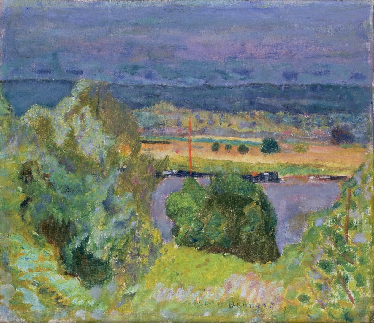 La Seine w Vernon autorstwa Pierre Bonnard