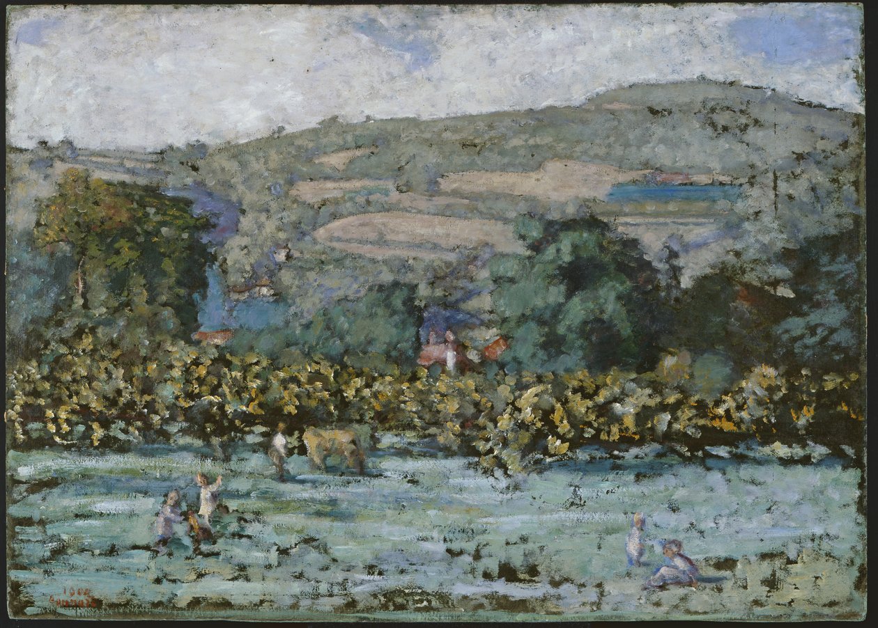 Krajobraz autorstwa Pierre Bonnard
