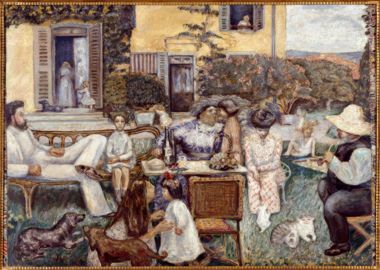 Burżuazyjne popołudnie autorstwa Pierre Bonnard