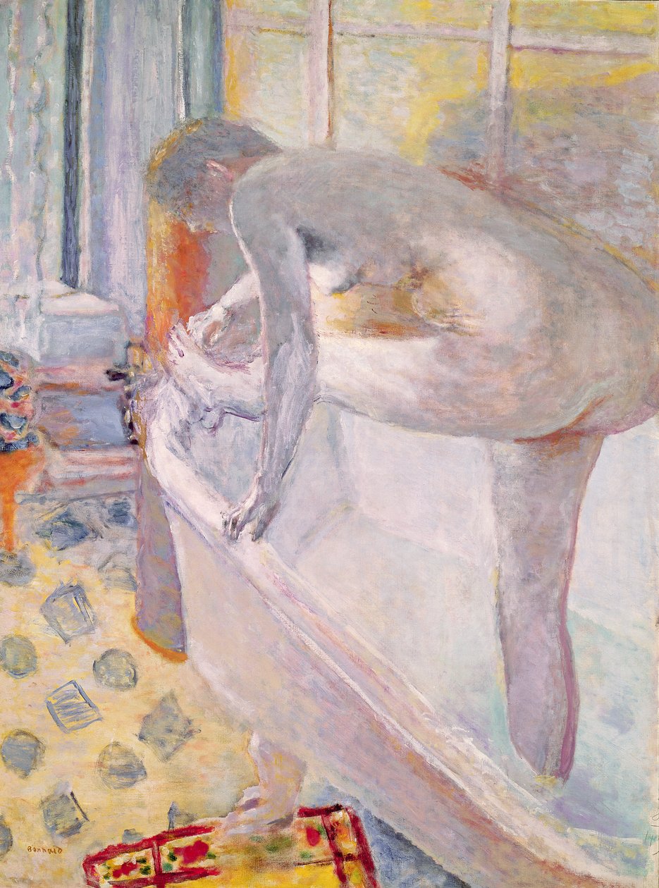 Duży akt w wannie, 1924 autorstwa Pierre Bonnard