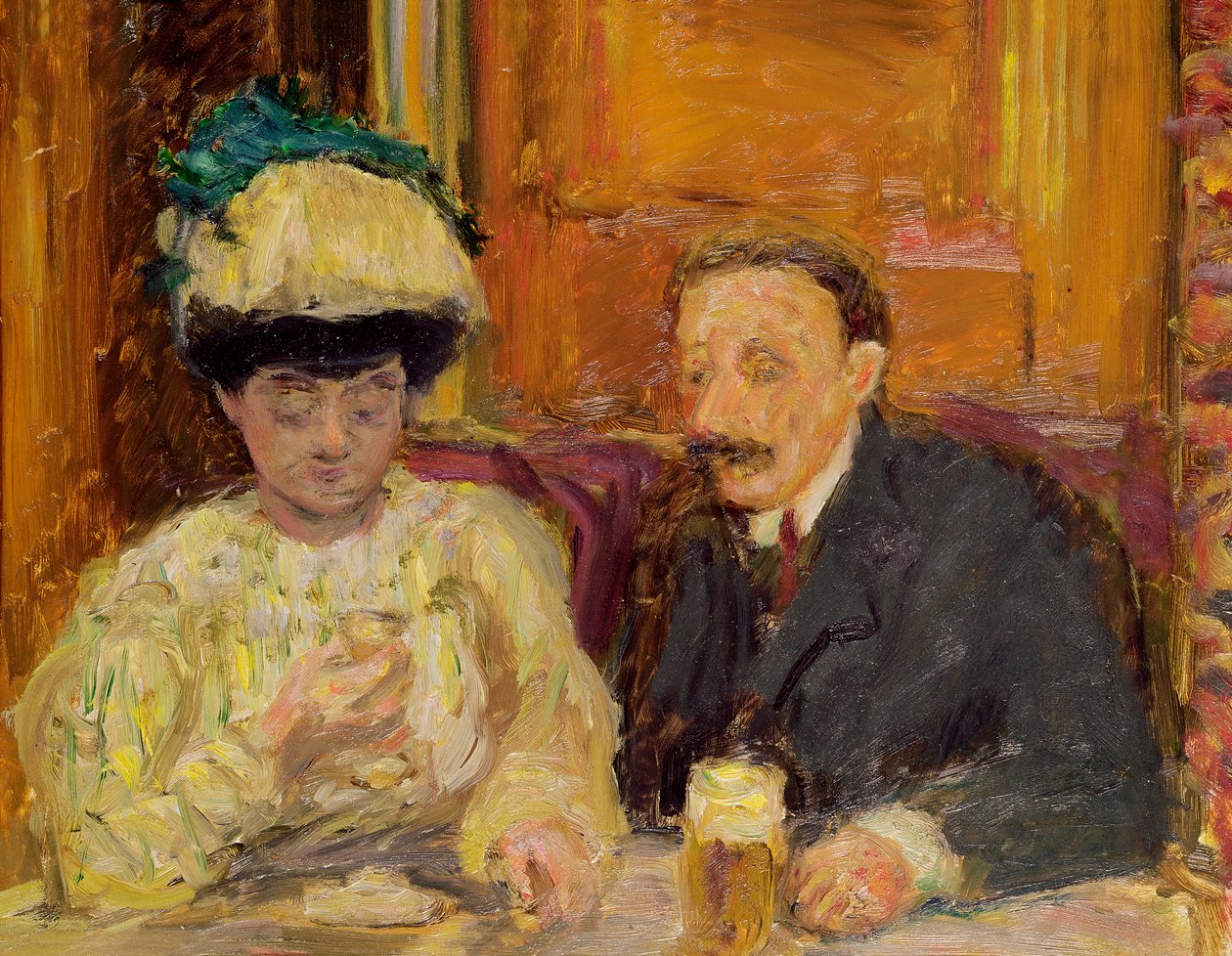 Mała kawiarnia, 1900 autorstwa Pierre Bonnard