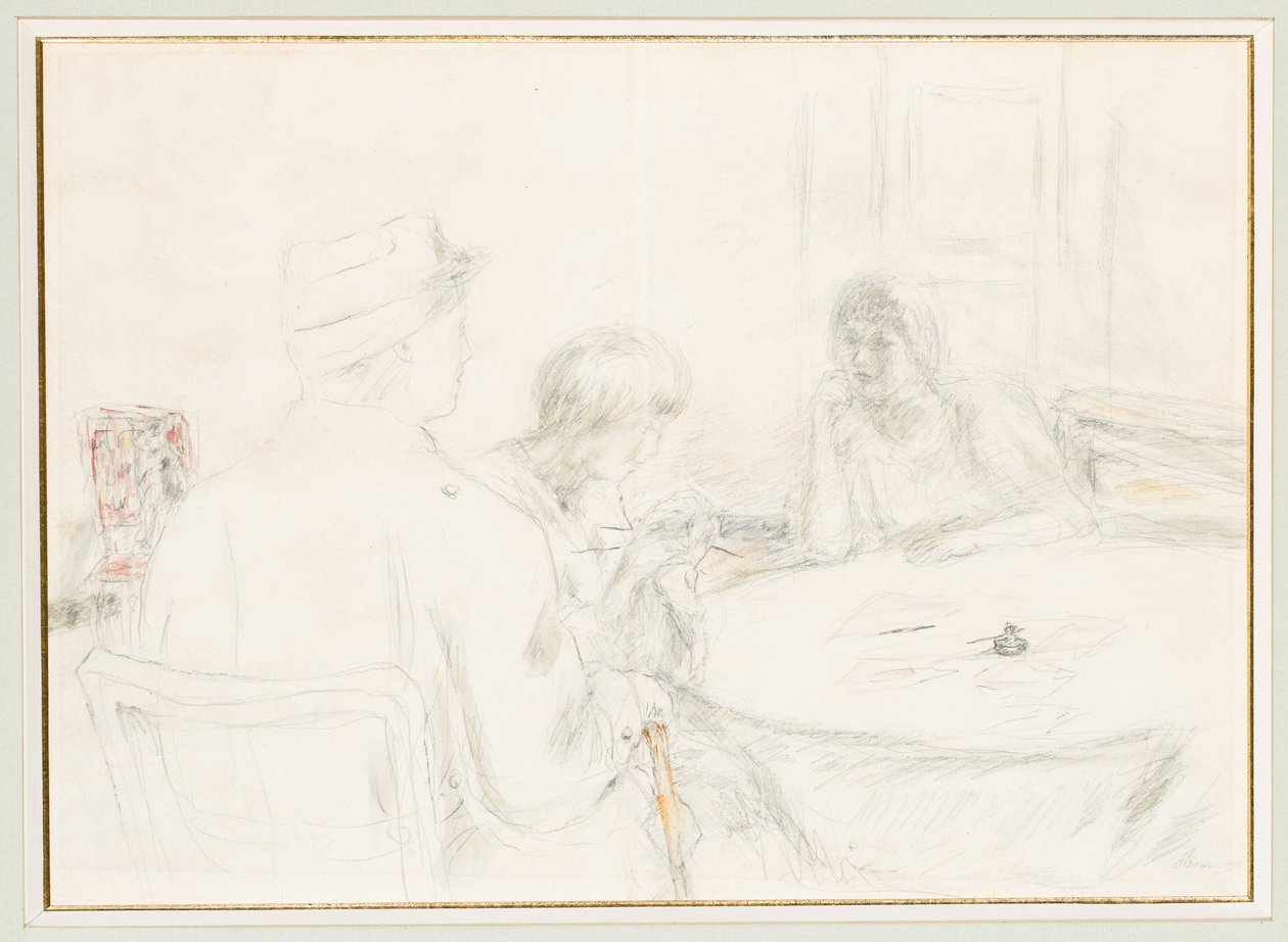 Ranni w swojej rodzinie autorstwa Pierre Bonnard