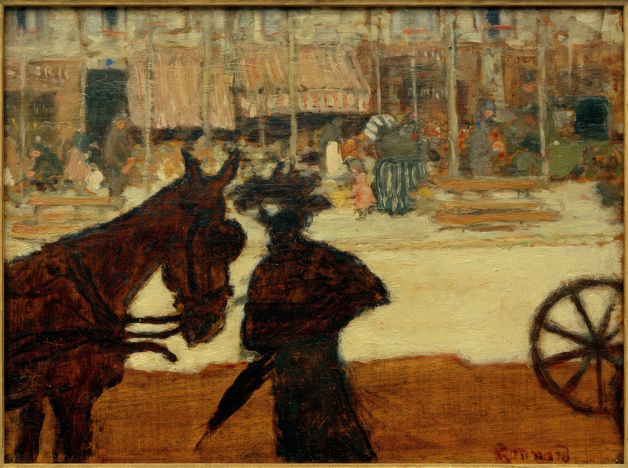 Koń taksówkowy autorstwa Pierre Bonnard
