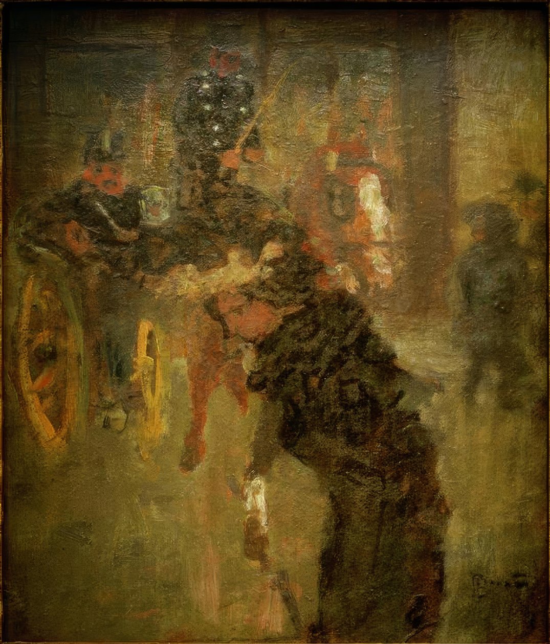 Taksówka autorstwa Pierre Bonnard