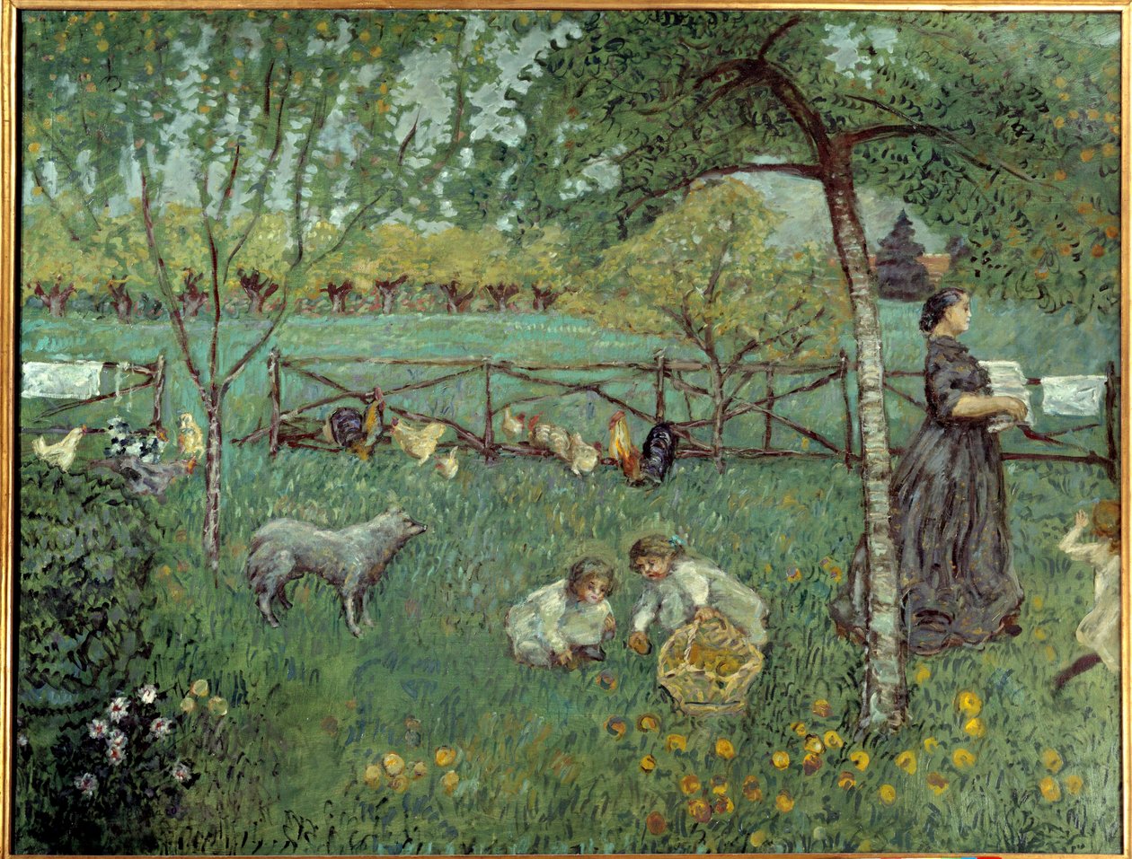 Le grand jardin Obraz Pierre
