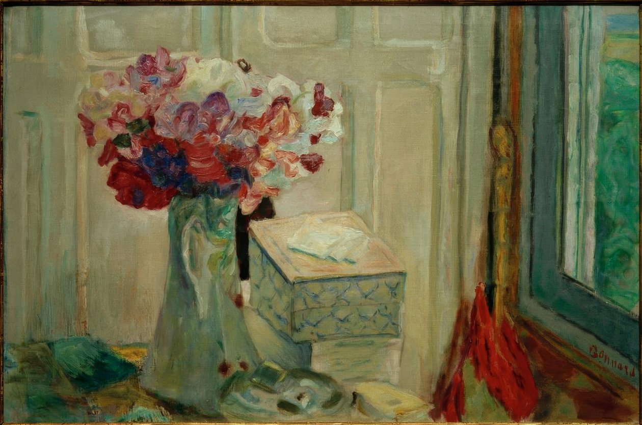Słodki groszek autorstwa Pierre Bonnard