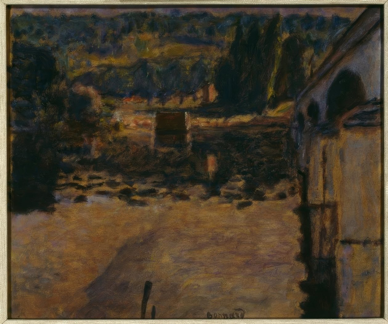Most w Vernon autorstwa Pierre Bonnard