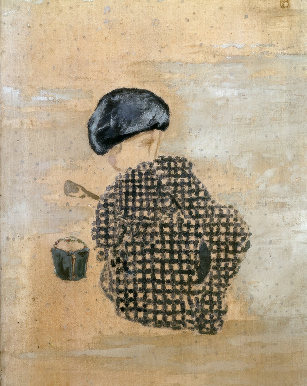 Dziecko w piaskownicy lub Dziecko w wiadrze autorstwa Pierre Bonnard