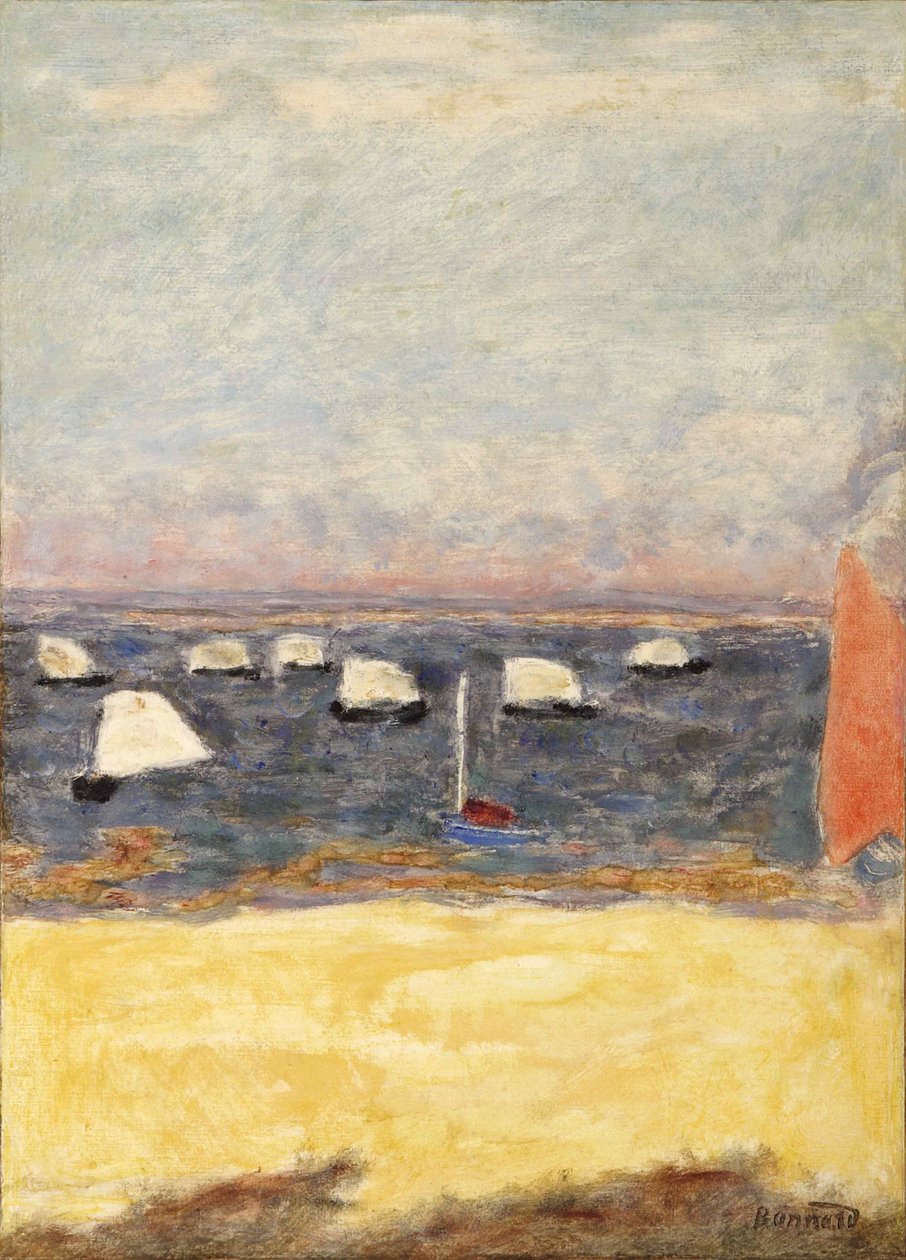 Les Voiliers, regaty, ok. 1932. autorstwa Pierre Bonnard