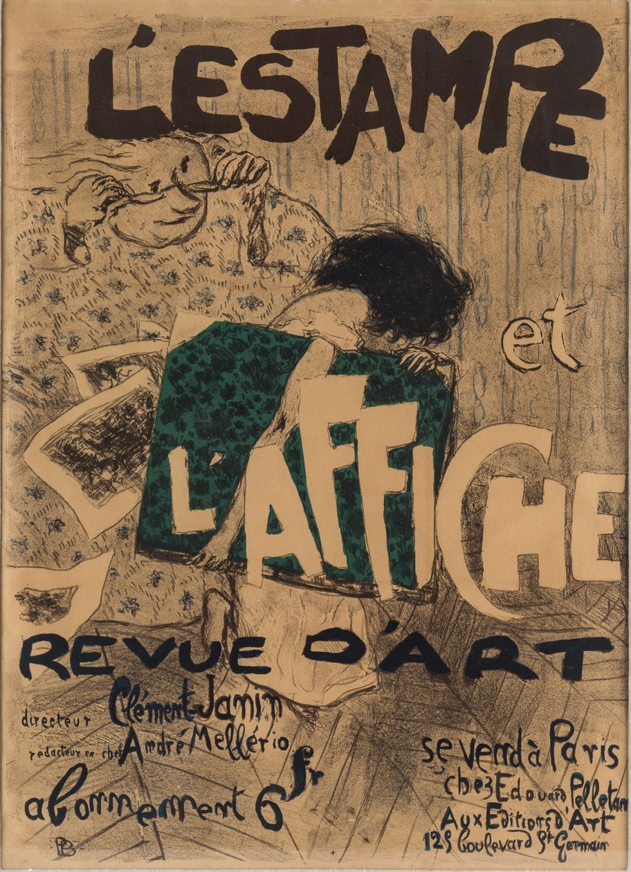 Druk i plakat, 1897. autorstwa Pierre Bonnard