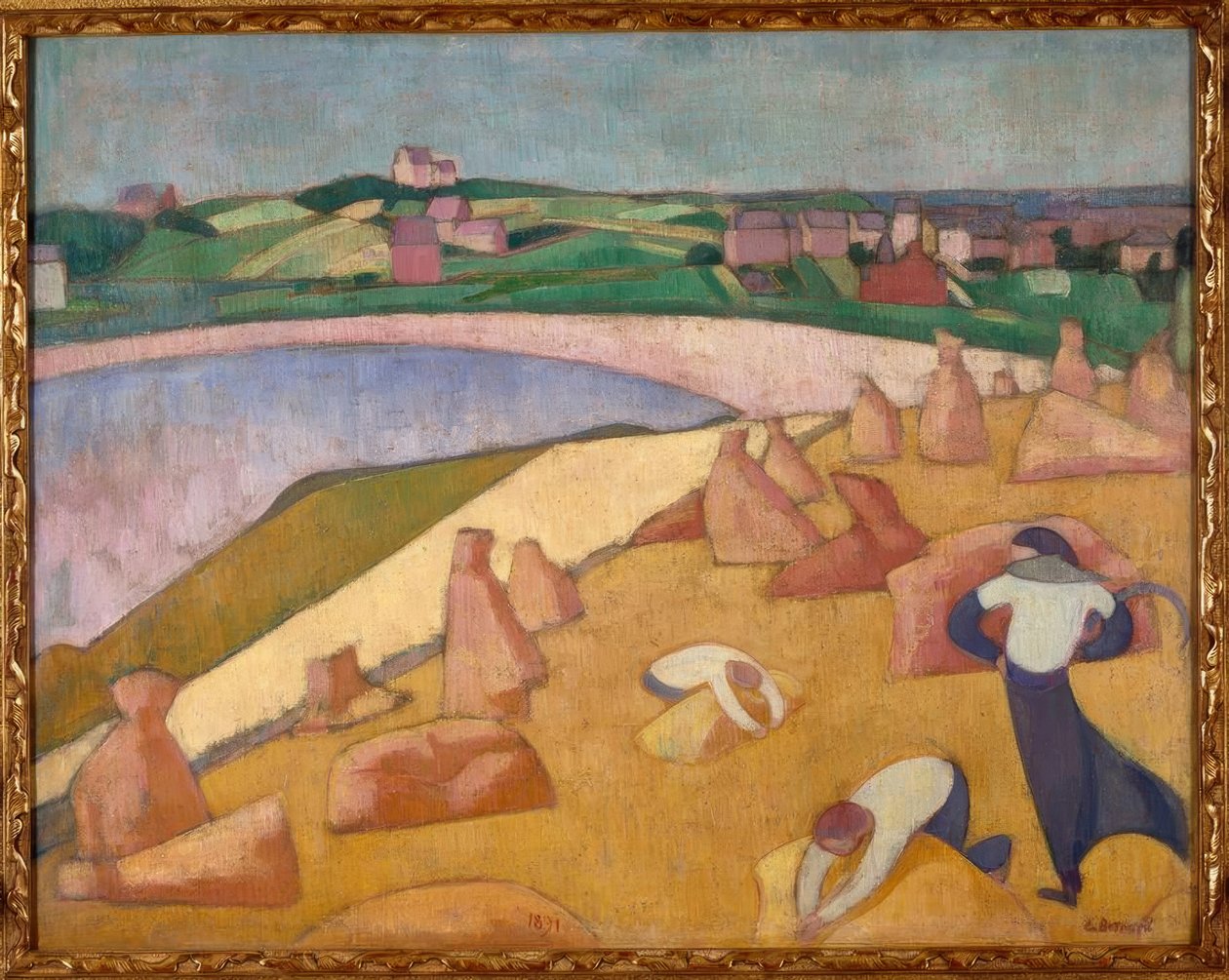 Żniwa nad morzem autorstwa Pierre Bonnard