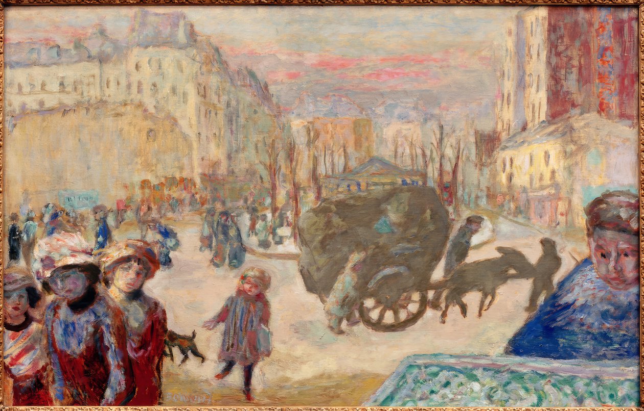 Jutro w Paryżu autorstwa Pierre Bonnard