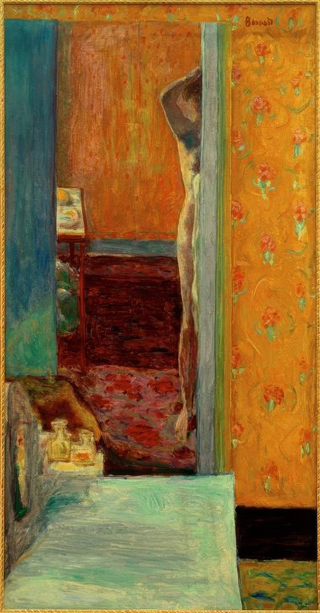 Akt we wnętrzu autorstwa Pierre Bonnard