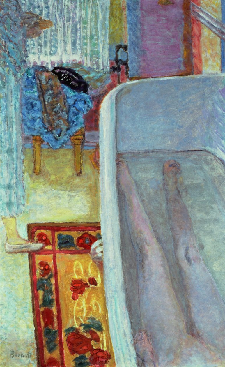 Akt w wannie, 1925 autorstwa Pierre Bonnard
