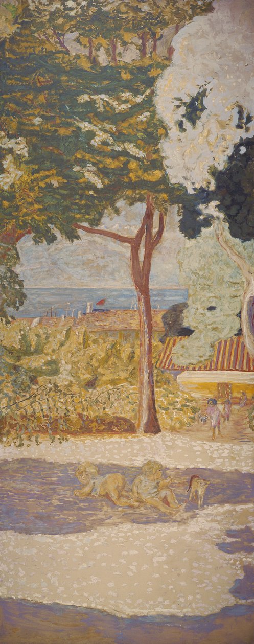 Na Morzu Śródziemnym (tryptyk), 1911 autorstwa Pierre Bonnard