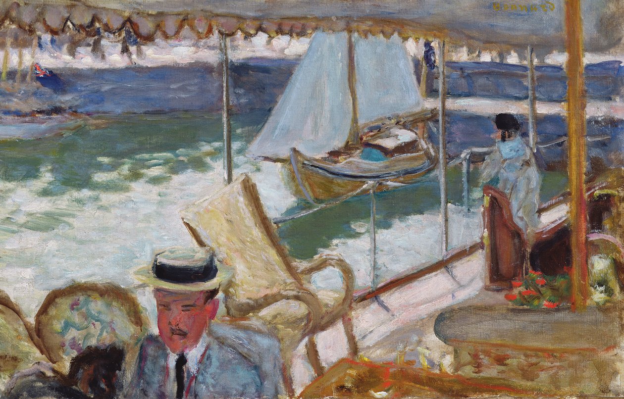 Na jachcie, 1912 autorstwa Pierre Bonnard