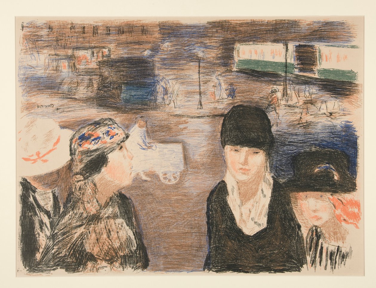 Miejsce Clichy autorstwa Pierre Bonnard