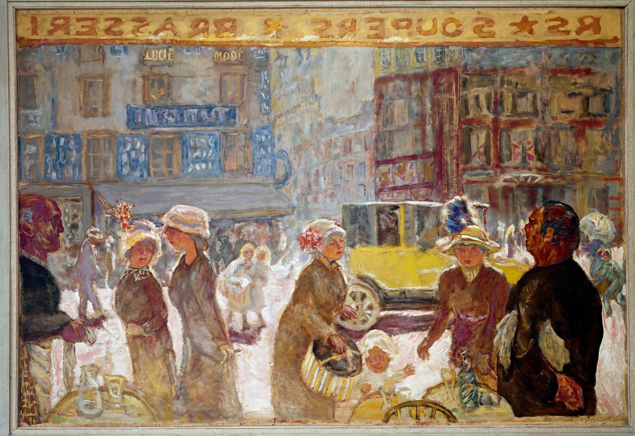 Place de Clichy (olej na płótnie) autorstwa Pierre Bonnard