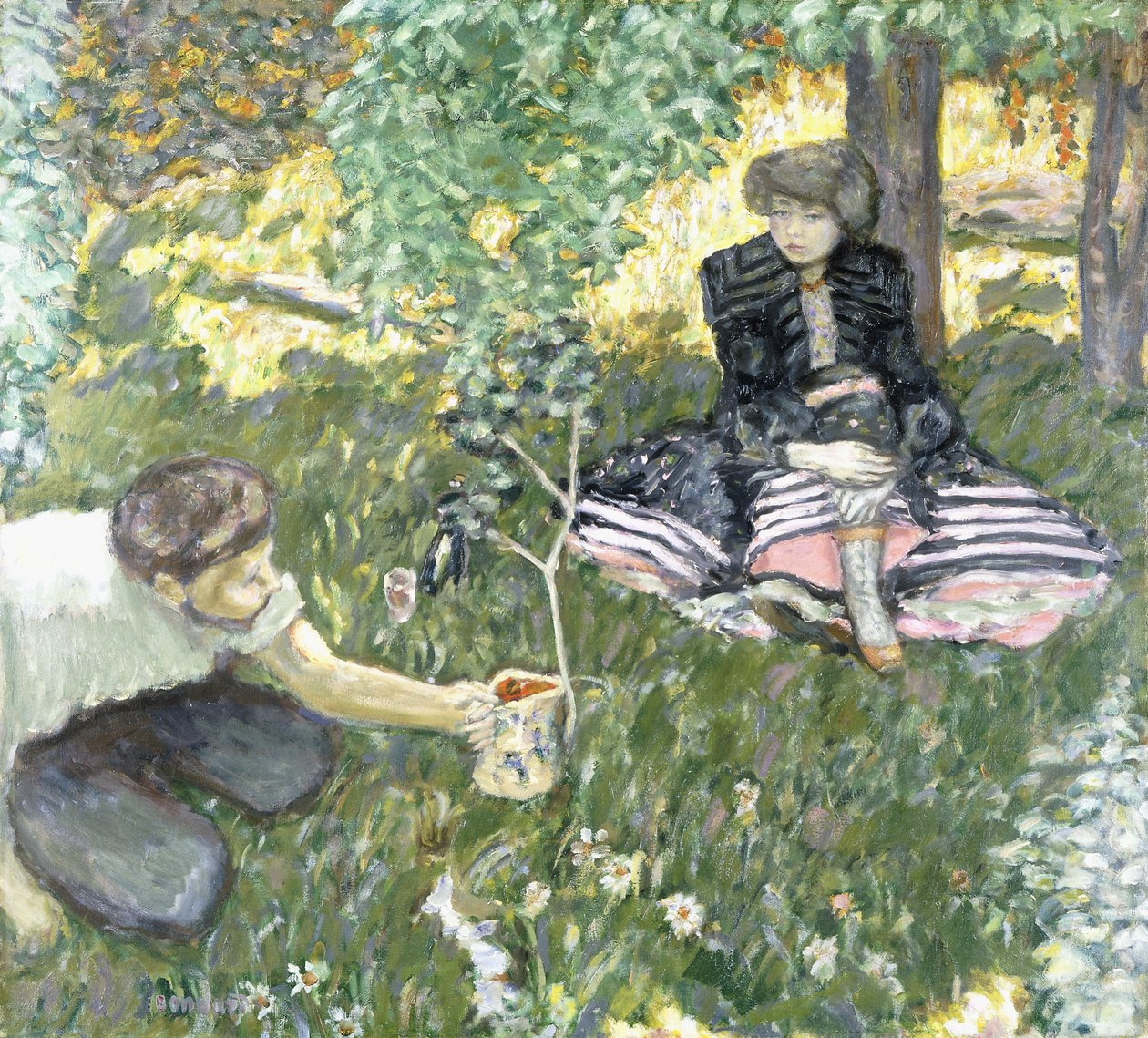Przyjemność na wsi lub ogrodnik autorstwa Pierre Bonnard