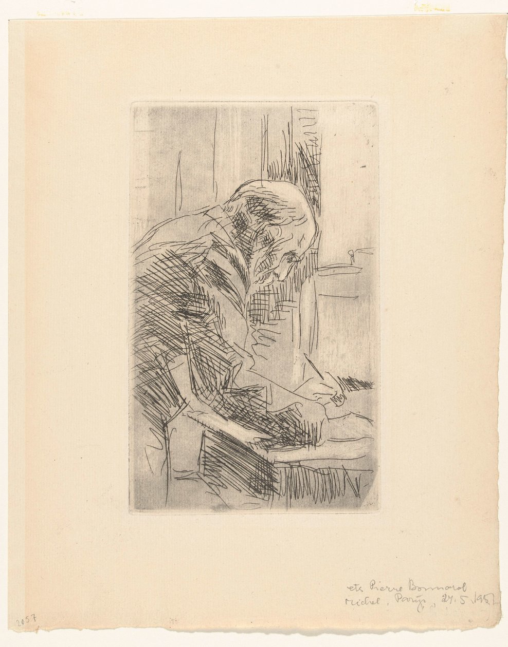 Portret artysty Edouarda Vuillarda autorstwa Pierre Bonnard