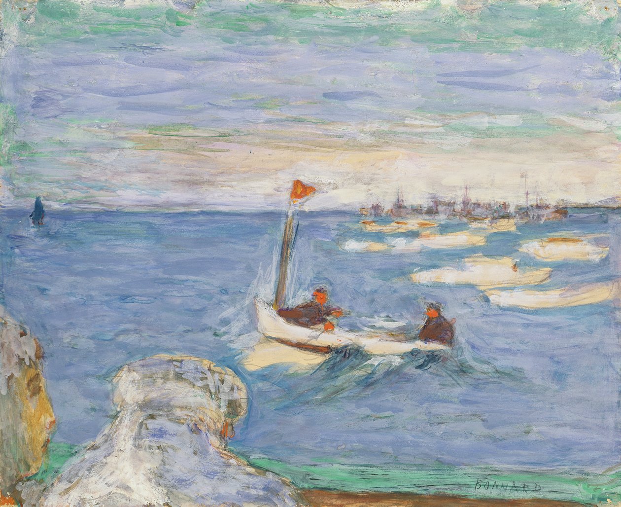 Regaty, ok.1930 autorstwa Pierre Bonnard
