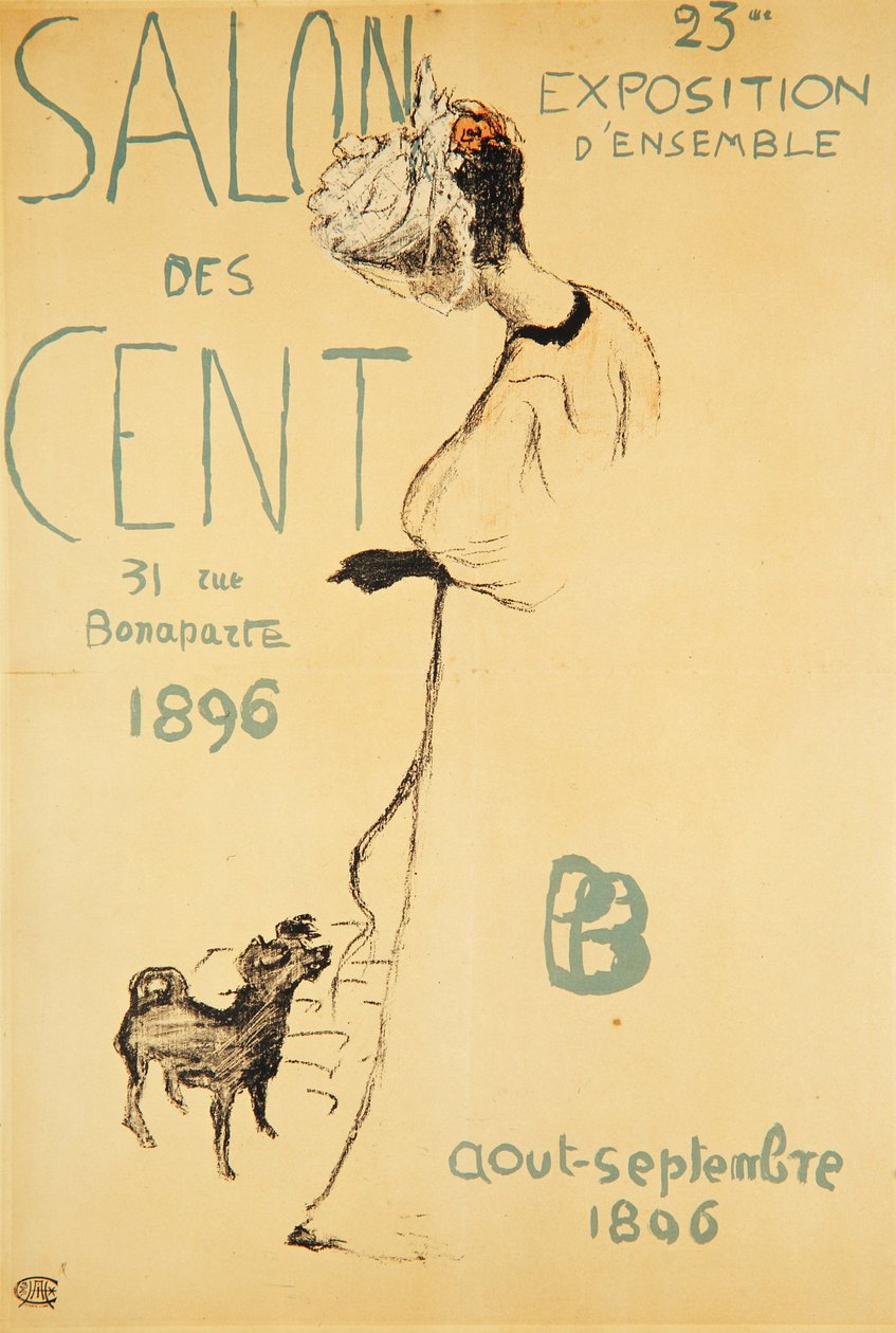 Salon des Cent autorstwa Pierre Bonnard