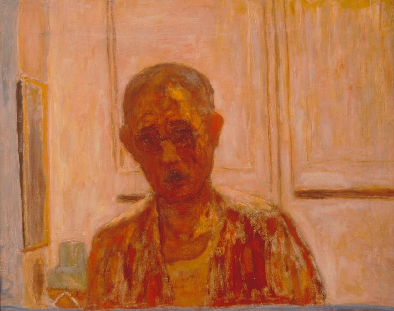 Autoportret w lustrze autorstwa Pierre Bonnard