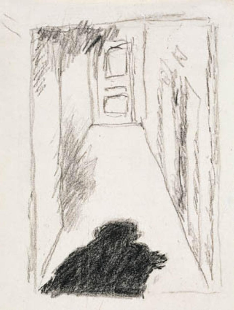 Cień autorstwa Pierre Bonnard