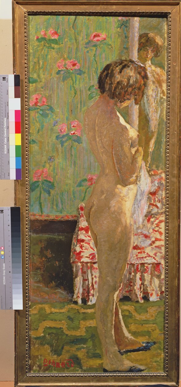 Stojący akt kobiecy autorstwa Pierre Bonnard