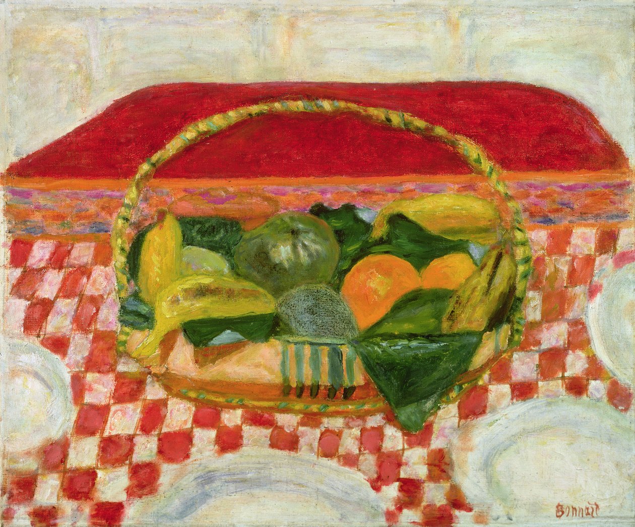 Martwa natura autorstwa Pierre Bonnard