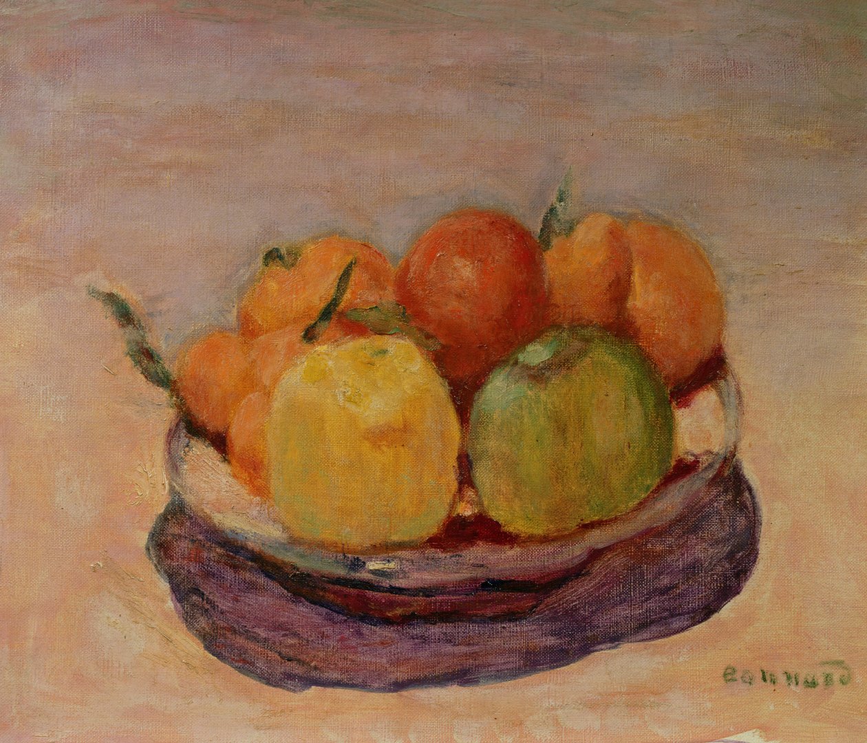 Martwa natura z owocami autorstwa Pierre Bonnard