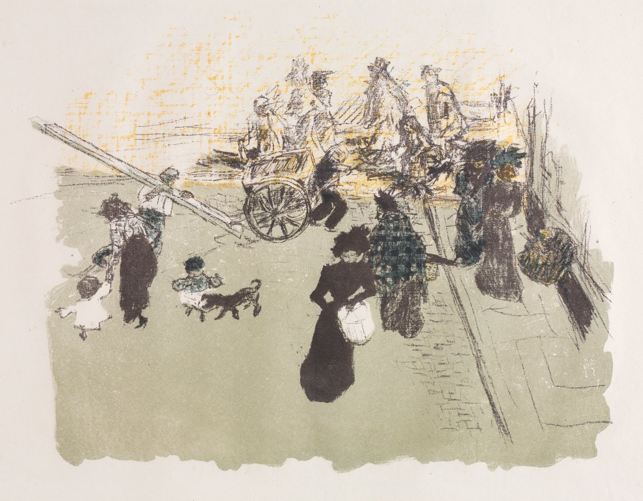 Róg ulicy autorstwa Pierre Bonnard