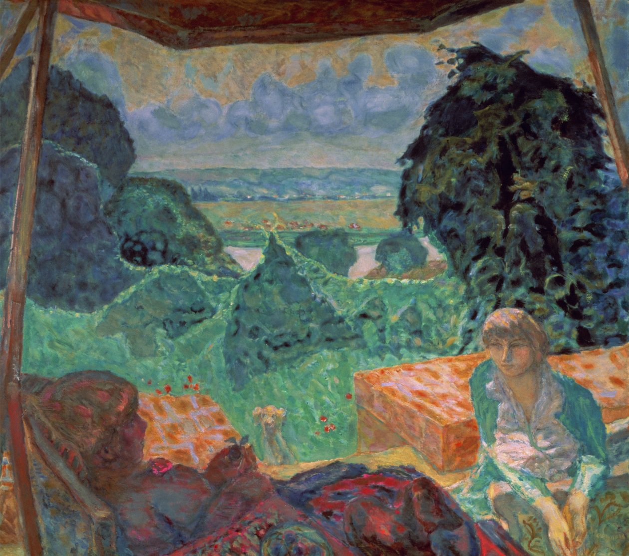 Lato w Normandii, 1908 autorstwa Pierre Bonnard