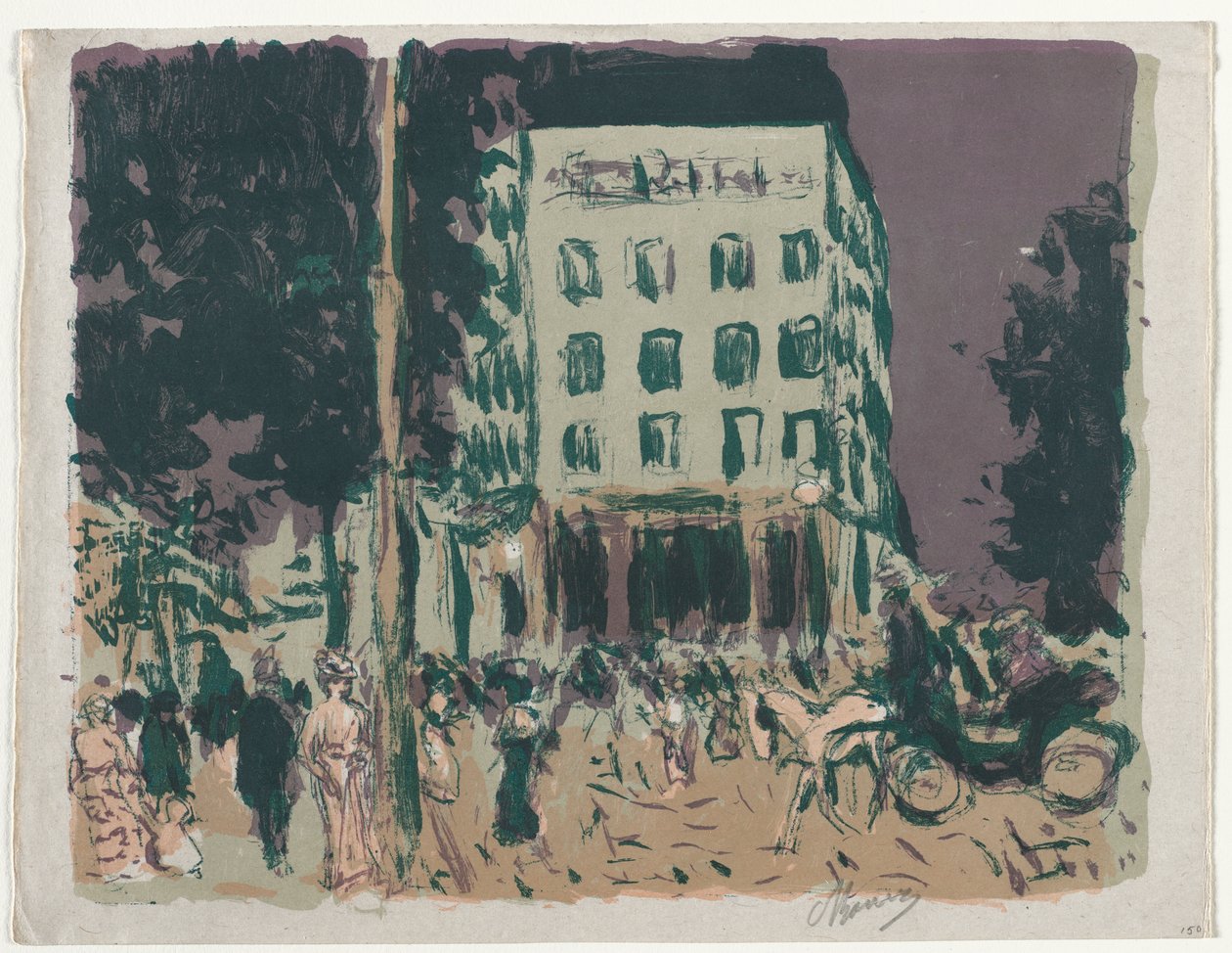 Bulwary autorstwa Pierre Bonnard
