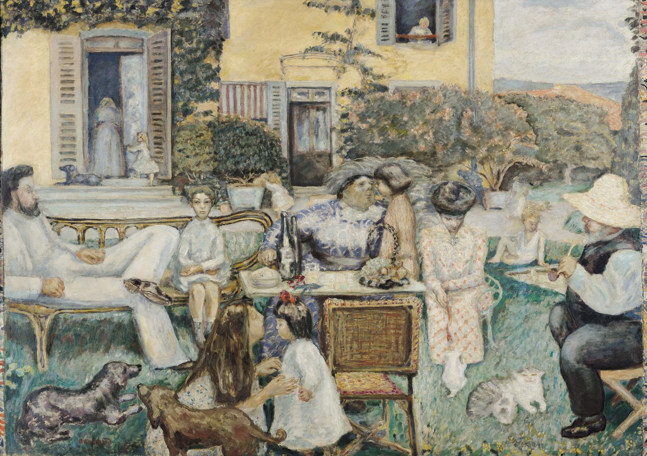 Burżuazyjne popołudnie, czyli rodzina Terrasse autorstwa Pierre Bonnard