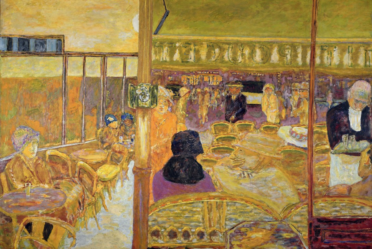 Cafe du Petit Poucet, 1928 (patrz także 20075) autorstwa Pierre Bonnard