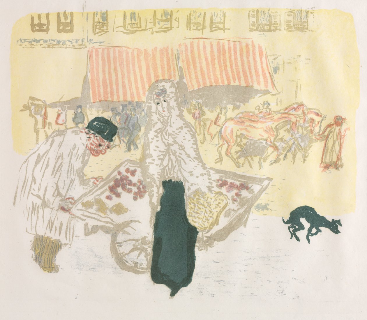 Costermonger autorstwa Pierre Bonnard