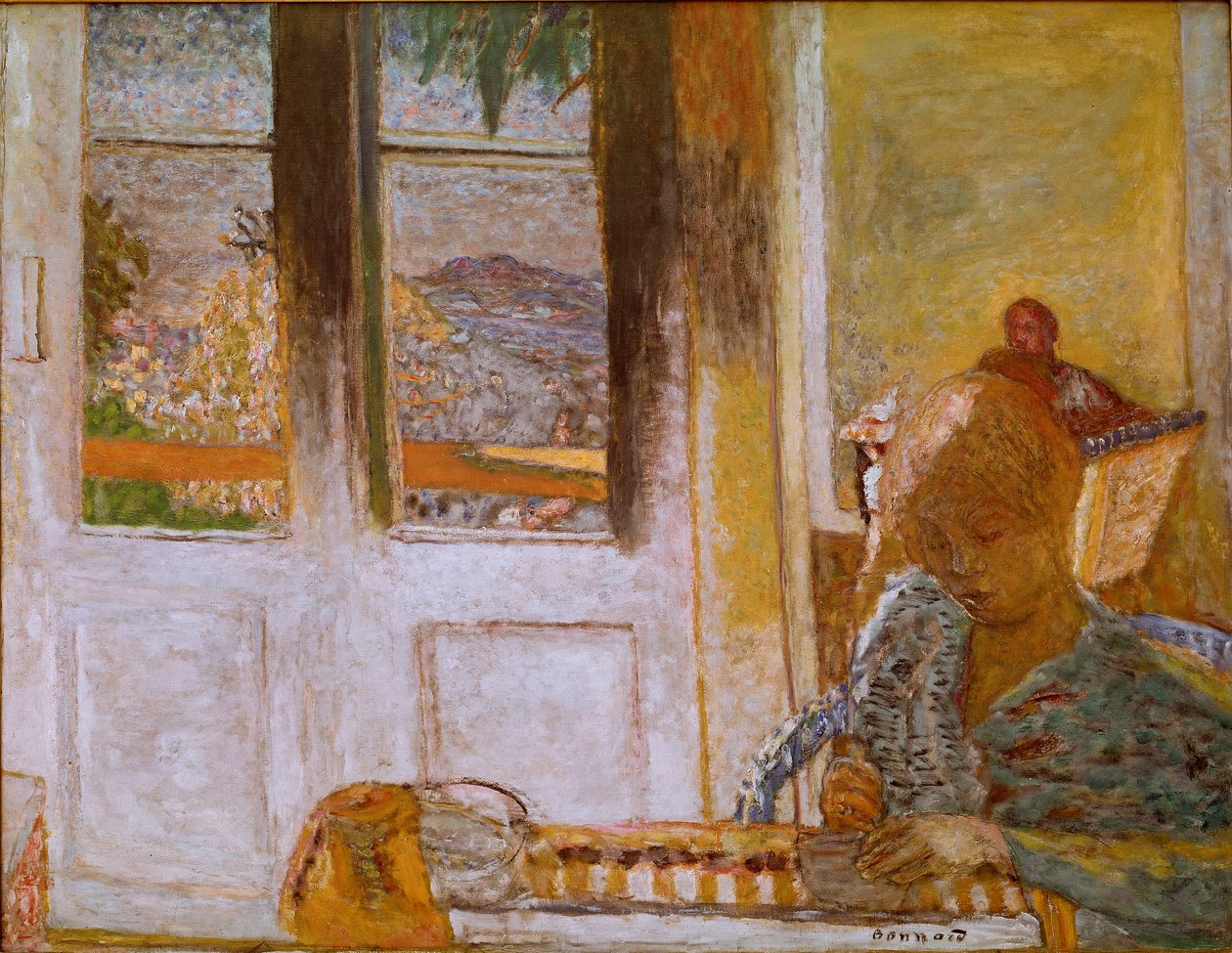 Okno francuskie (Matin a Le Cannet) Obraz Pierre