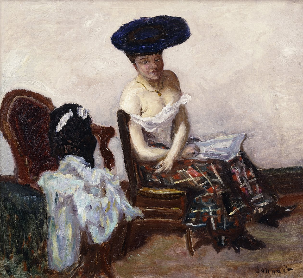 Szkocka halka; Szkocka halka autorstwa Pierre Bonnard