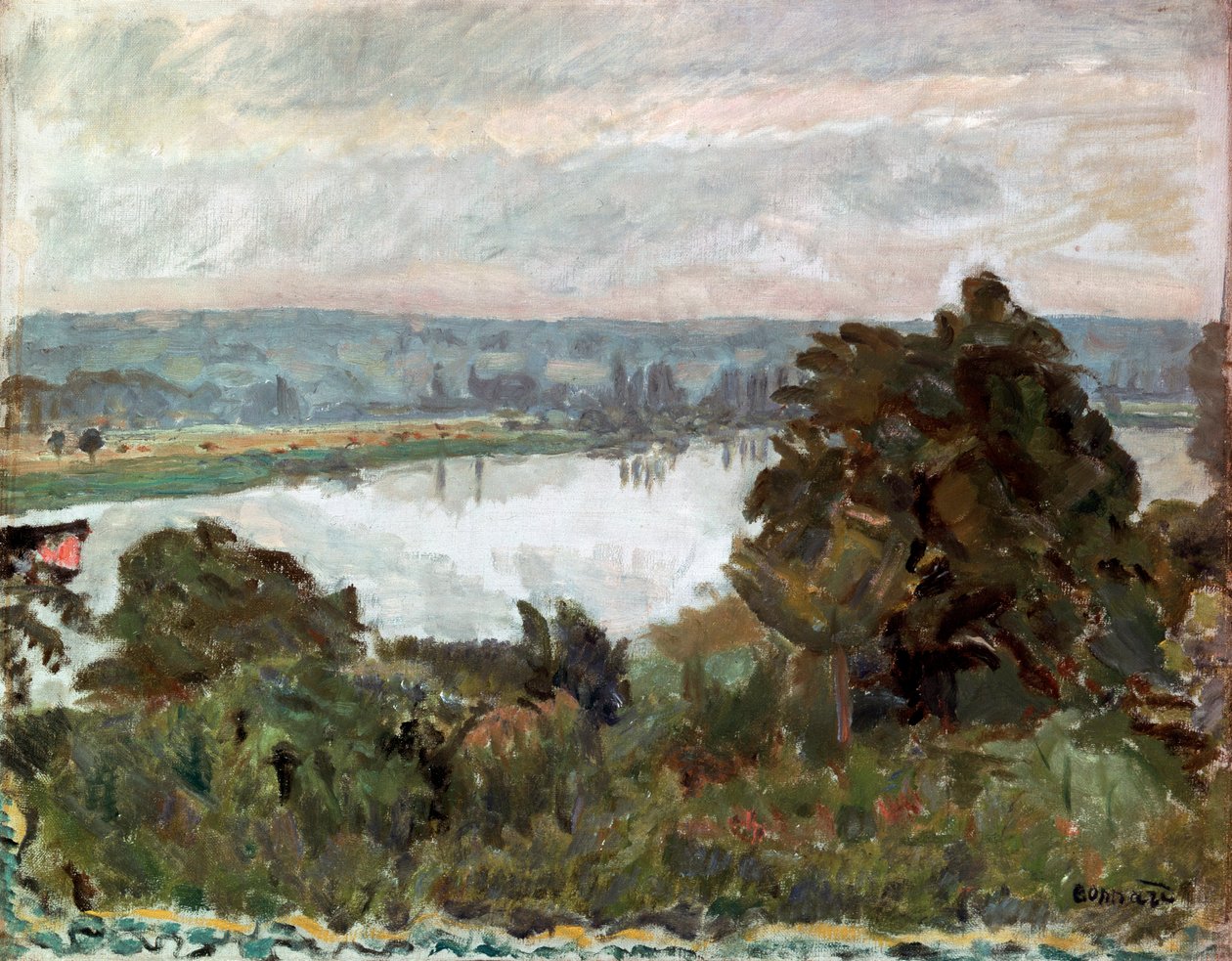 Sekwana w pobliżu Vernon, ok. 1911. autorstwa Pierre Bonnard