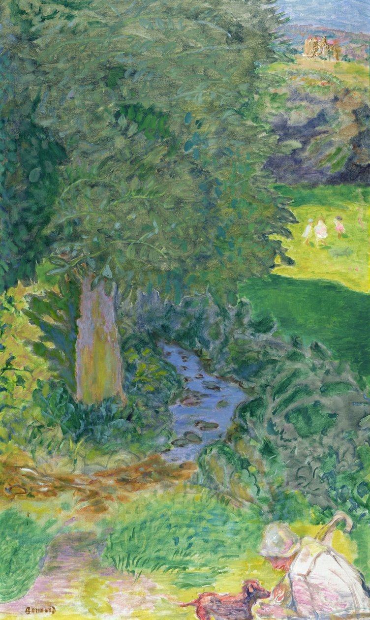 Strumień, ok. 1916 autorstwa Pierre Bonnard
