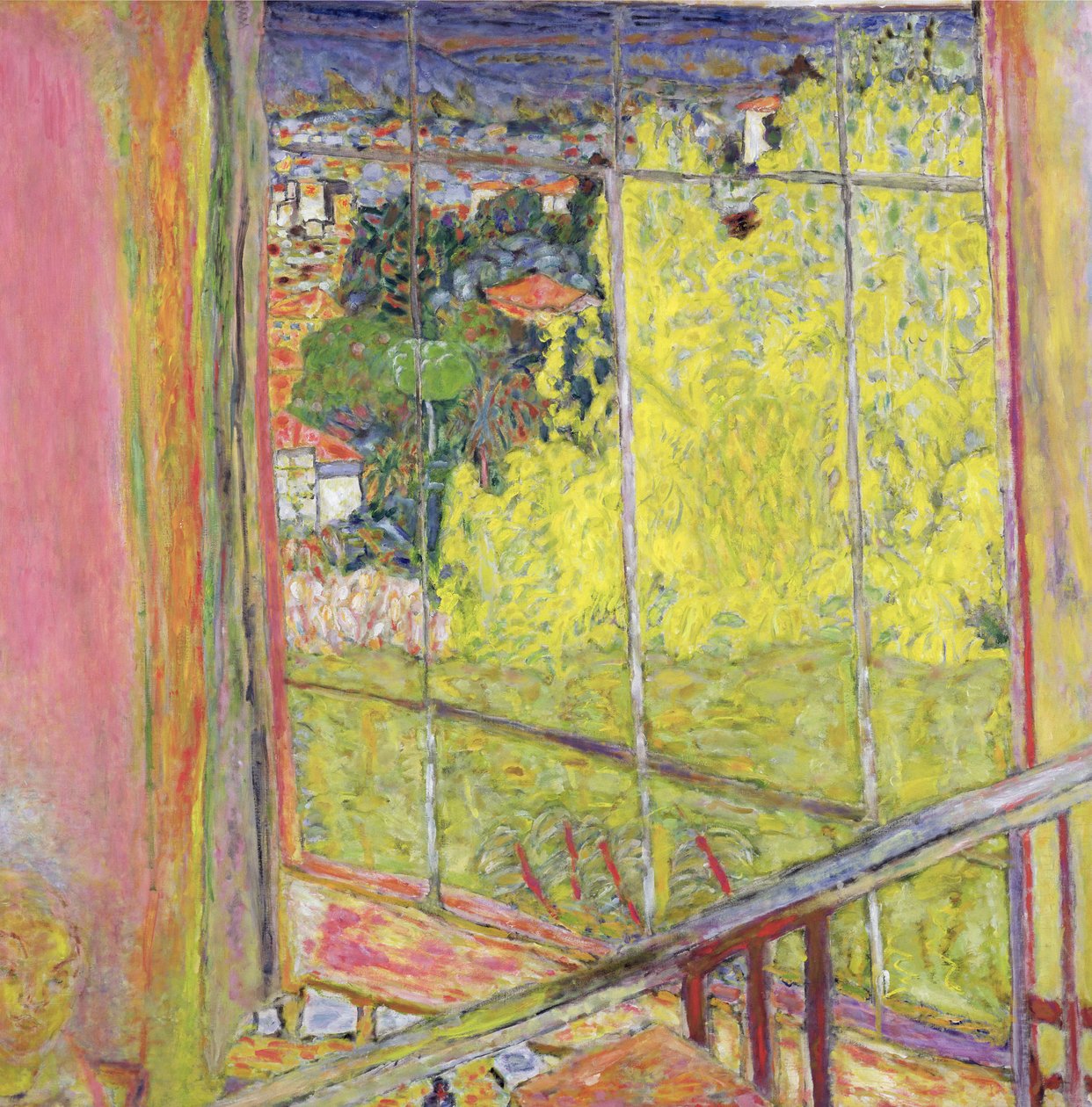 Studio z Mimozą autorstwa Pierre Bonnard